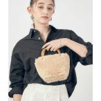 トートバッグ XS BAMBOO TOTE ファーストウォームベージュファー レディース