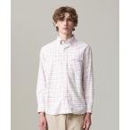 シャツ ストレッチ コットンネルシャツ メンズ