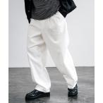 マルチサイズ チノパン ワイドバルーンツータックチノパンツ メンズ