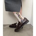 靴下 アンティークフラワー靴下 レディース