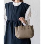 ハンドバッグ 本革3スペースハンドバッグ