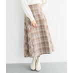 ショッピングAライン スカート ロービングチェックAラインスカート/MM447212
