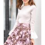 ニット セーター 2024秋冬新作ブライトバルーンスリーブニット/MM448311 レディース