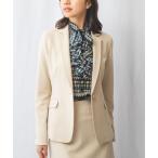 ジャケット テーラードジャケット 「NARACAMICIE」「セットアップスーツ対応」プレスウォームテーラードジャケット レディース