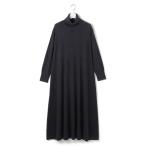 ショッピングAライン ワンピース 「WOMEN」ANTI PILLING WOOL Aラインニットワンピース