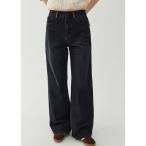  джинсы Denim Denim брюки средний талия замша дизайн распорка Denim FQ24K026[Fano Studios] женский мужской 