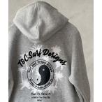 パーカー 「別注限定展開」T&C Surf Designs バックプリント裏起毛パーカー メンズ レディース