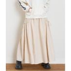 スカート 「LTXC」ギャザーロングスカート キッズ 子供服 女の子