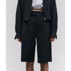 パンツ WOOL HALF PANTS/ウールハーフパンツ レディース