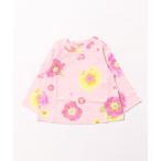  baby [ baby ] примула принт in Ray обратная сторона шерсть футболка 