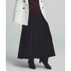 スカート ラミネートプリーツ スカート