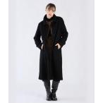 ショッピングロングコート コート アウター ウール ロングコート レディース
