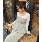 パンツドレス シャーリングギャザー セットアップドレス / shirring gather setup dress