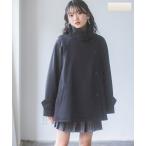 ポンチョ 「2WAYシルエット」ウーリーテックポンチョコート キッズ 子供服 女の子