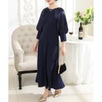  платье ba Rune рукав атлас do King maxi One-piece 