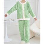 パジャマ ルームウェア 配色 チェック 厚手 フランネル ルームウエア レディース