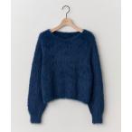  вязаный свитер перо ya-n2WAY one shoru тянуть over женский 