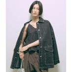 カバーオール 「Set Up」Oversized Denim Jacket レディース