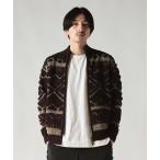 ショッピングカウチン ブルゾン アウター *WEB限定  オーバー カウチンニット ボアブルゾン メンズ レディース