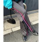 パンツ Vintageライク ストライプ ラインパンツ レディース