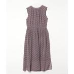 「human woman」 ノースリーブワンピース MEDIUM ブルー レディース