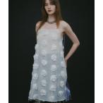 ワンピース Rose pattern camisole dress / ローズパターンキャミソールドレス