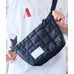 ショルダーバッグ 「ADAMPATEK」square quilt middle shoulder bag/スクエアキルトミディアムショルダーバッグ