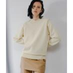 ニット セーター 「洗える」ショルダーパッドチュニックニット レディース