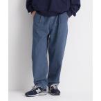 ジーンズ ウォッシュデニム ツータックバルーンパンツ メンズ