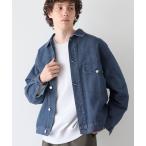 デニムジャケット gジャン ウォッシュデニム ウエスタンジャケット メンズ