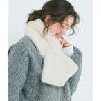 マフラー ストール フェイクファーナローティペット レディース