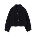 ショッピングショール コート アウター シープニット ショールカラージャケット レディース