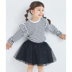 tシャツ 「軽ふわっふる」 ワッフル 袖フリル アソート 長袖Tシャツ キッズ 子供服 女の子