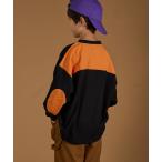 tシャツ 「PAIRMANON STREET」バック切替 エルボーパッチ ワッフル ロンT キッズ 子供服 男の子 女の子
