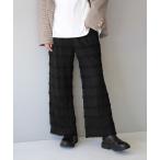 パンツ フリルレース イージーパンツ レディース