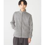  кардиган SHIPS:[ уборная возможность ] шерсть полиэстер петля driver's вязаный Zip кардиган мужской 