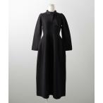 ショッピングニットワンピース ワンピース ボウタイ ホールガーメント ニット ワンピース HUIT