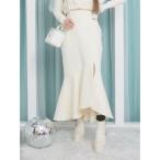 スカート マーメイドスウェットスカート（セットアップ可能）
