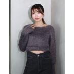 ショッピングモコモコ ニット セーター モコモコニットTOP レディース