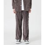 カーゴパンツ コーデュロイワイドカーゴイージー メンズ