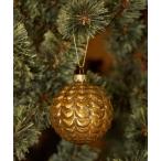 ショッピングオーナメント インテリア 「2024Xmas」ゴールド ドレープオーナメント