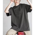 「e-zakkamania stores」 「Maison de L’allure」半袖カットソー フリー チャコール レディース