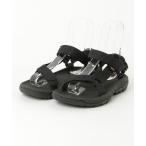 「Teva」 フラットサンダル 24cm ブラック レディース