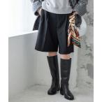 ショッピングショートパンツ パンツ 無地 フラノ センター プレス ショート パンツ レディース