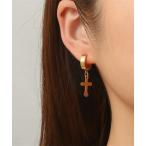  ушные каффы [ одна сторона уголок для ] Cross очарование нержавеющая сталь ушные каффы женский мужской 