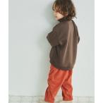 トレーナー  「リンクコーデ」裏起毛 タートルネック リブ切替え プルオーバー キッズ 子供服 男の子 女の子