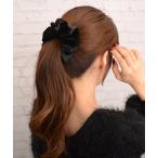 ショッピングシュシュ シュシュ 「float」ベロア 光沢 ビッグシュシュ「10色展開」