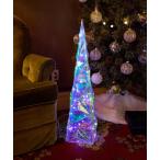 インテリア 「2024Xmas」LEDオーロラツリーＬサイズ/高さ80cm