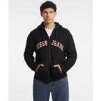  Parker GUESS JEANS Zip Hood Reg Patch Sweat Parker мужской 