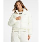 ダウンコート ダウンジャケット GUESS JEANS Cropped Puffer ジャケット アウター 中綿ジャケット レディース